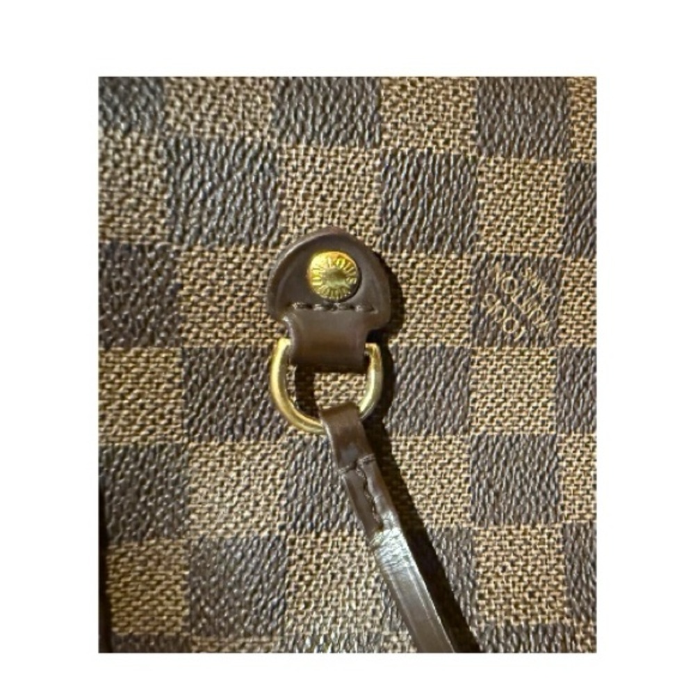 LOUIS VUITTON Neverfull MM Damier Ebene/Cherry - Picture 7 of 11